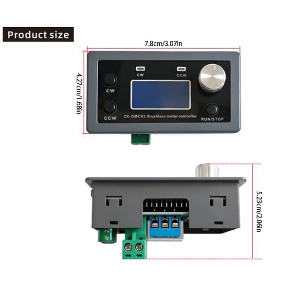 Frem/Tilbage Pulser Hastighedsregulator Højtydende Stepper Motor Driver
