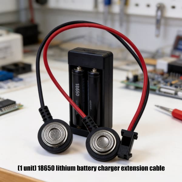 Universal 3.7V batteriopladningskabel med sikker magnetisk forbindelse til batteri