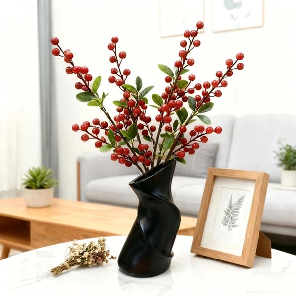 Tilpassbar vridd vase silikonform for DIY harpikskunstprosjekter