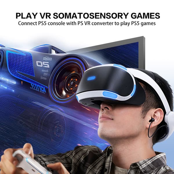 Spillkonsoll USB 3.0 PS VR til kabeladapter spilltilbehør
