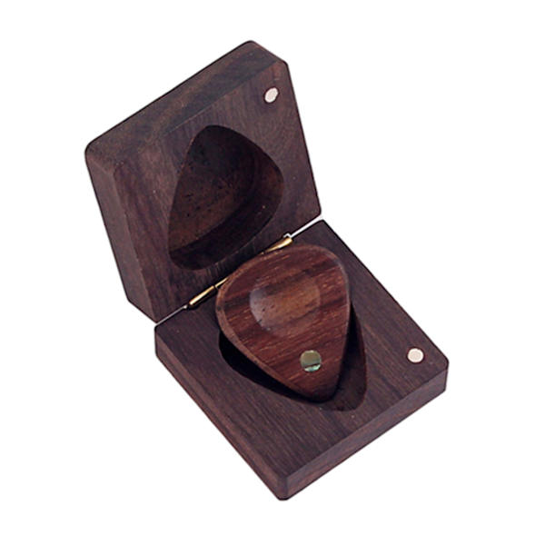 Oppbevaringsboks for gitarplekter med gitarplekter Rose with 1 padding