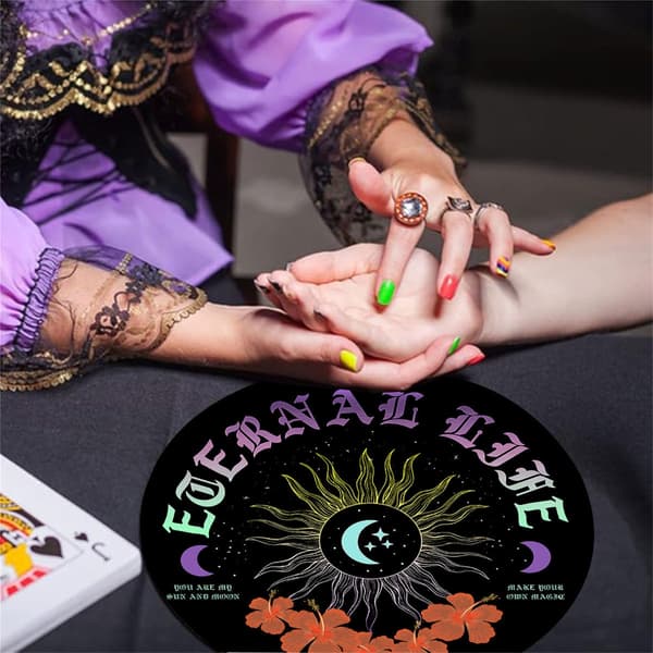 Astrologi Penduler Måtte Musemåtte Gummi Spådomsmåtte til Skrivebordsdekoration