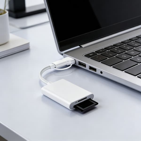USB C til minnekortleser for mobiltelefon bærbar PC-omformer