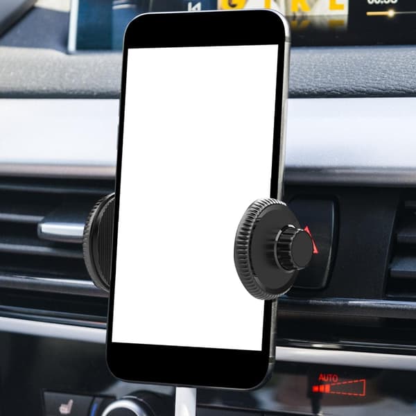 Ergonomisk biltelefonklipsfeste lite kompatibelt for 17 mm kulehodeadaptere