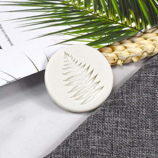 3D Plante Bladformet Silikoneform Fondant Chokoladeform DIY Bageværktøj