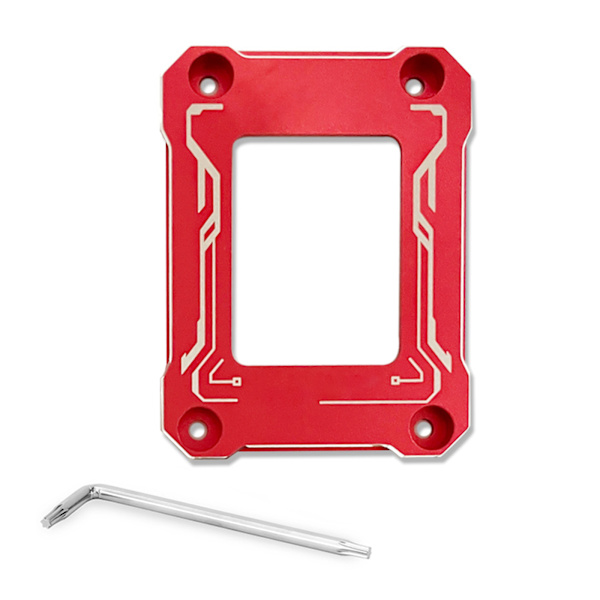 Anti-Drop CPU-spänne Böjning Korrektion Fixer för LGA1700 12:e Gen CNC-legering