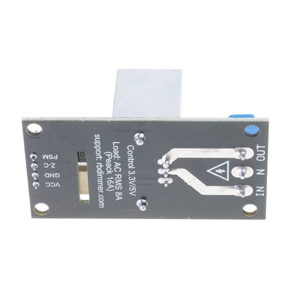 Sikkerhetslysdimmermodul 1 Kanal 3.3V/5V 8A-400V Lysdimmermodul