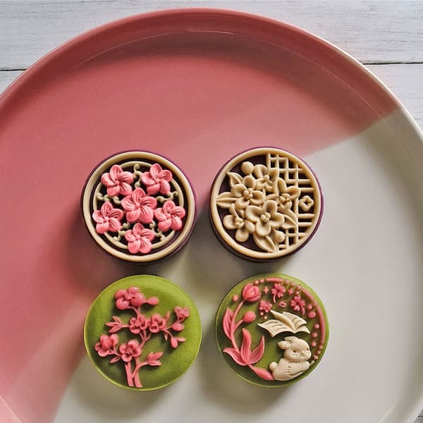 Matkvalitet Dessert Stempel Kakeform For Kunstneriske Månekaker Og Kakebaking
