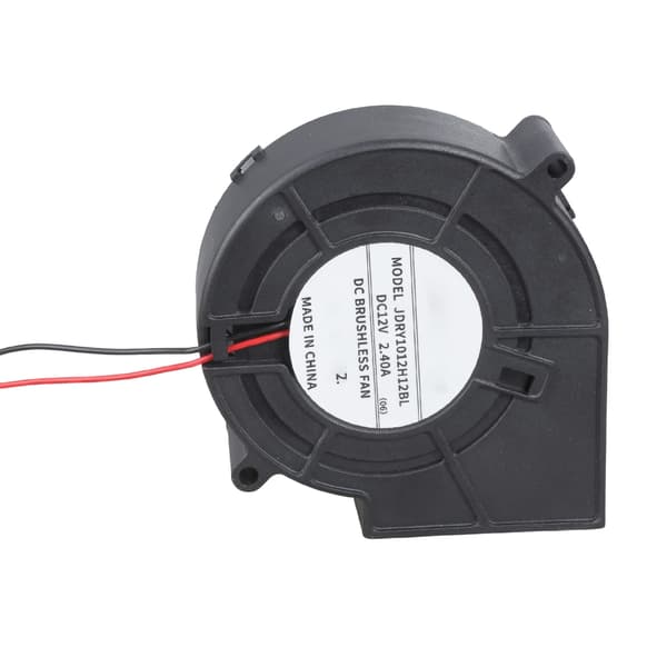Liten 97 mm kjøleblåser 12V 2.4A kulelager vifte for CPU-servere skriver