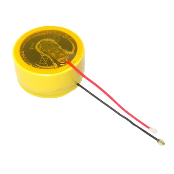 Oppladbart 3.6V Litium Polymer Batteri LIR1254 for Ørepropper og Fjernkontroll