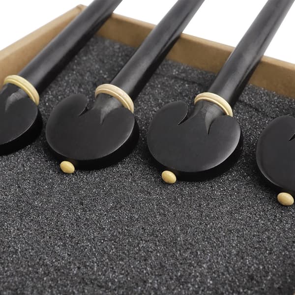 4 stk. Ebony Cello Stemmeskruer Cello Udskiftnings Stemmeskruer Cello Tilbehør