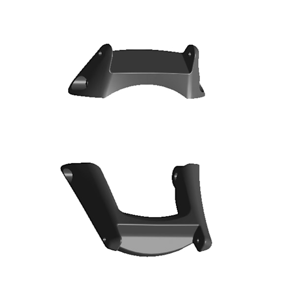 Klokkebånd koblingsstykker Adapter stroppkobling for SUNNTO Ambit 3/2/1 armbånd 2 stk.