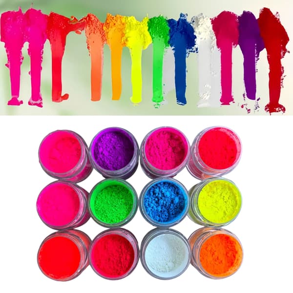 Professionelt 12 Tone UV Glitter Sæt Håndværksmateriale til