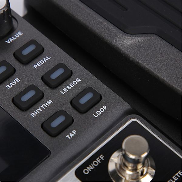 MOOER GE100 Multi-effektprocessor Elektrisk Gitarr Pedalförstärkare med 80 Förinställningar US Plug
