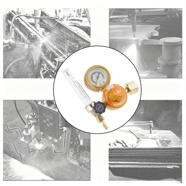 Argon trykkregulator med sikkerhetsventiler