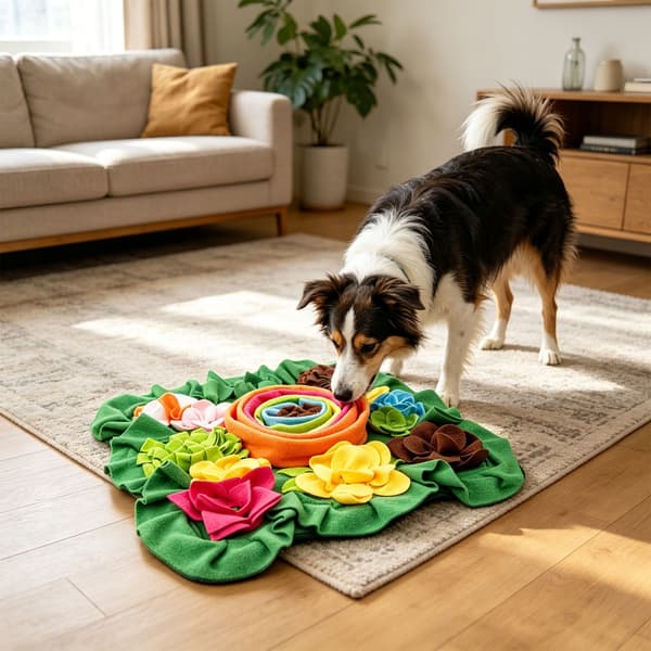 God kæledyrssnusemåtte til hunde, langsom fodring, interaktivt puslespil mod kedsomhed