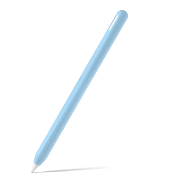 Snygg case för penna 2:a pennskydd Innovativ silikonhud Förbättrad skrivupplevelse Luminous blue