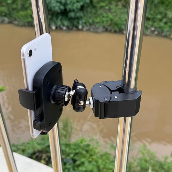 Global Cycle Telefonholder med 17 mm Kugleled Konsistente Mikrofonstativer