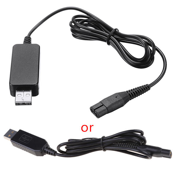 USB latauspistokekaapeli A00390 4,3 V sähkösovittimen power laturi parranajokoneille A00390 YQ318 QP2520/72