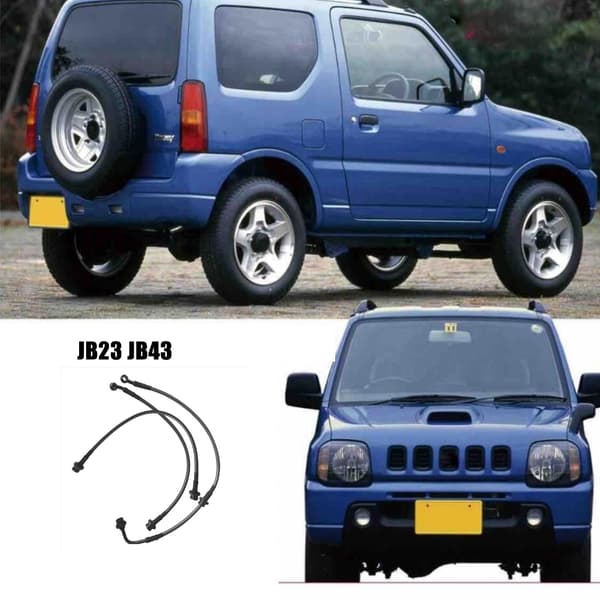 Forlænget bremseslangesæt til Jimny JB23 JB43 med 2 til 3 tommer løftaffjedring