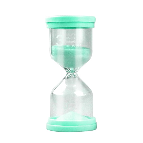 Sand Timer Timeglass Sandglass 3/5/15/30 Minutter Sand Klokke Timer for barn Tannbørsting Matlaging Spill Hjem Skole