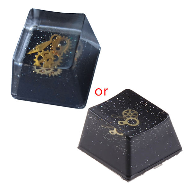 Resin Keycaps För Cherry Mx Switch Mekaniskt tangentbord Bakgrundsbelysning Mellanslag ESC Shift Backsteg R4 Keycaps