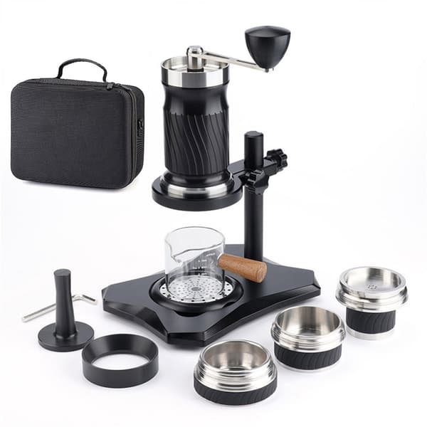 Mini handdriven kaffebryggare perfekt för backpacking och picknick