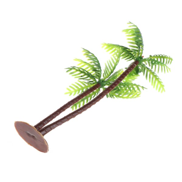 Landskabsmodel Miniature Simulation Palme Træ Hjem Dekoration