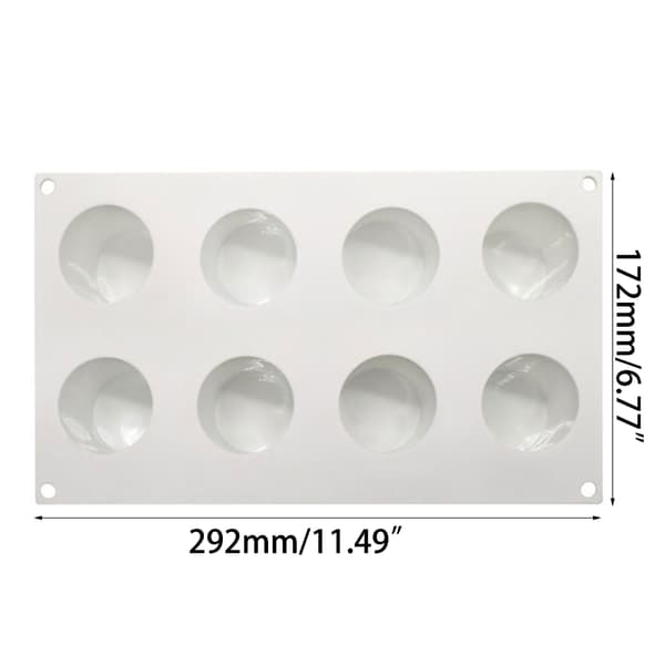 Lysform 3D Silikonform Håndlagde Soyasåpeformer Lysform