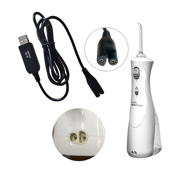 USB-ladekabler for 3V tannirrigator strømadapter hurtigladekabel