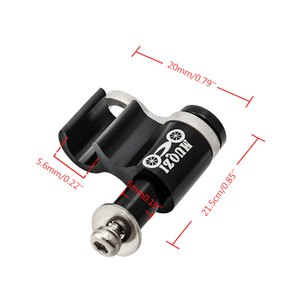 Adapter for sykkelkabelguide, hydraulisk slange, fast klemme, kabelkonverteringsorganisator Gold