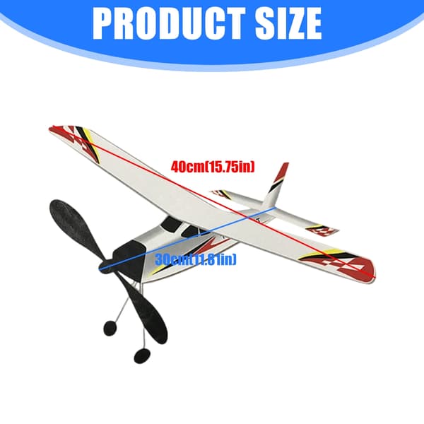 Børneflyvepuslespil 3D Flykonstruktion Pædagogisk Gave Videnskabsmodel