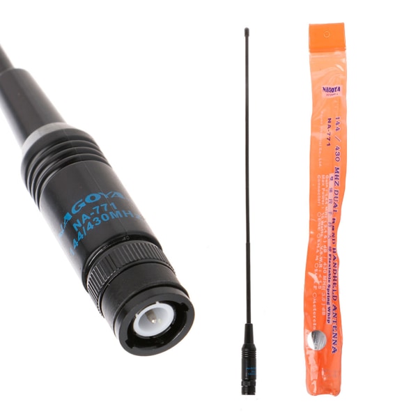 NA-771 Dual Band VHF/UHF BNC Walkie Talkie håndholdt radioantenne til Baofeng UV-5R