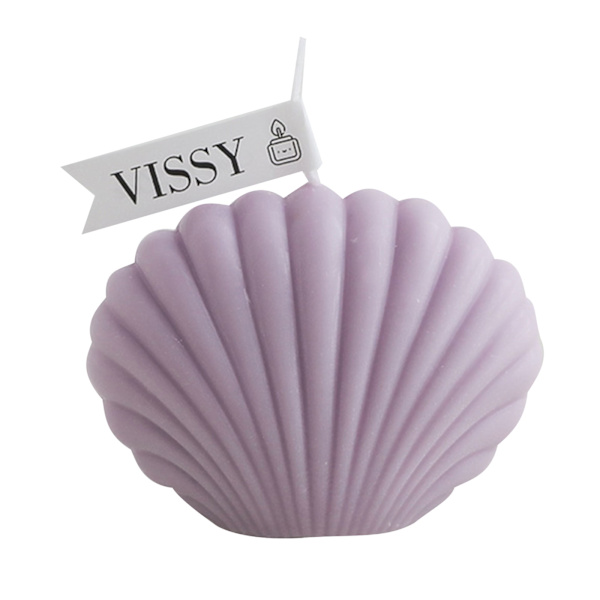 Seashell duftlys Sea for Shell Shape Aromatisk dekorativt stearinlys Hjem Par