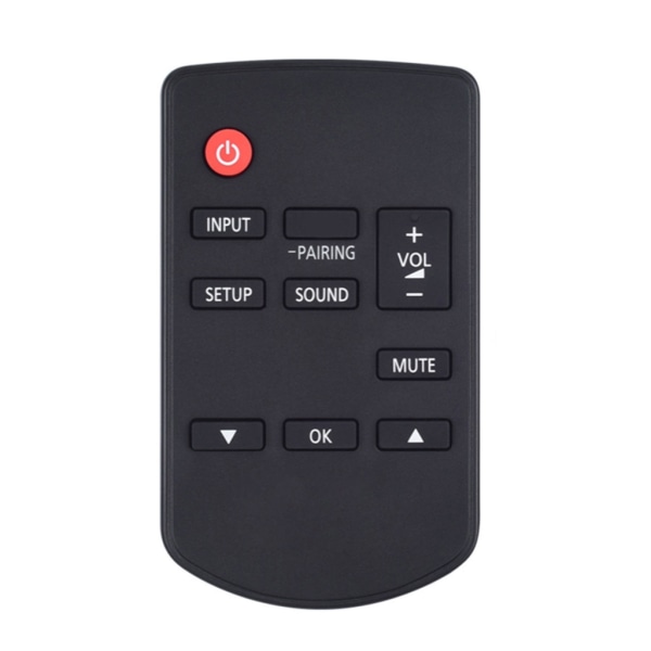 Letvægts sort fjernbetjening Theater System Player Controller til Panasonic N2QAYC000098