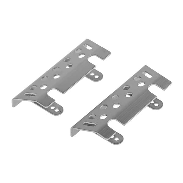 1 sæt chassisbeskytter i aluminiumslegering til modelsamler