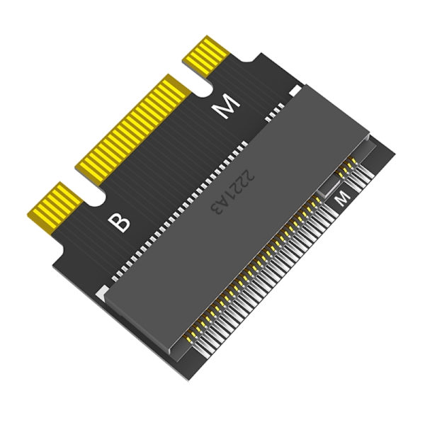 NGFF B+M avain NVME M-Key 2230 - 2242 uros-naaras jatkosovitin 2230 mm