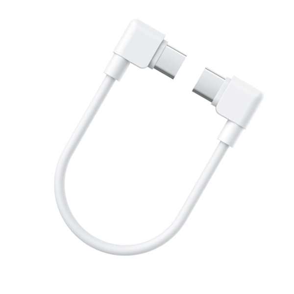Kulmikas USB Type C -latauskaapeli 145 mm kätevään käyttöön