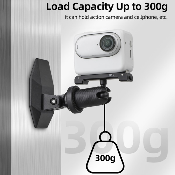 Multi telefonklämma magnetkamerafäste för Pocket 3 actionkameror