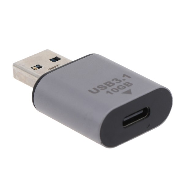 10Gbps USB 3.0-adapter hane till hona typ C-omvandlare Bärbar USB-C Data Sync-förlängningsadapter för bärbar surfplatta