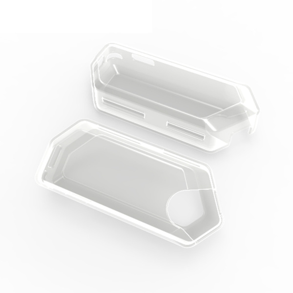 Täysi peittävä TPU- case pölytiivis cover Flipper 0:lle likaa suojaaville suojille null - Transparent Black