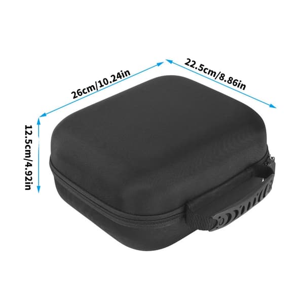 Holdbart EVA Hard Shell Etui til HD800S Over Ear Hovedtelefon Opbevaringstaske