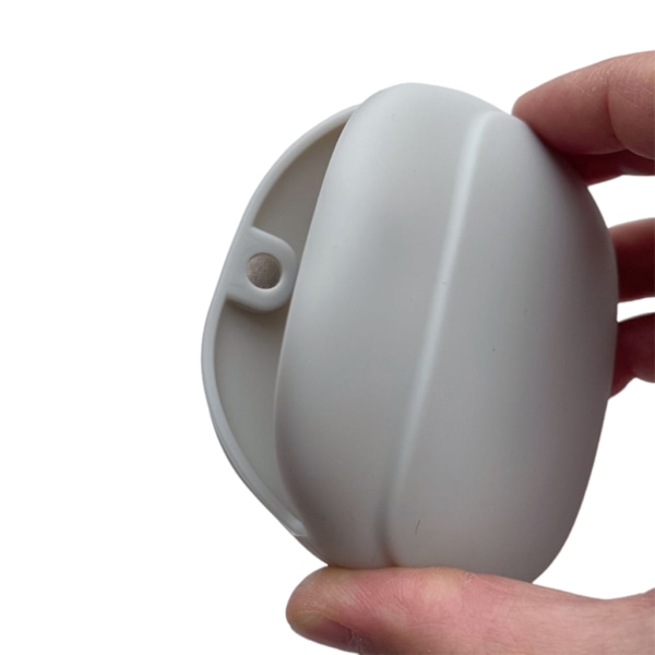 Praktisk opbevaringstaske i silikone til Wire Headset nøgle og kabel Light gray magnetic