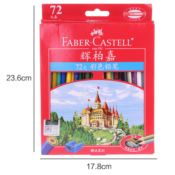 36-72 st Faber Castell Färgpennor Lapis De Cor Professionals Artist Painti Mixture