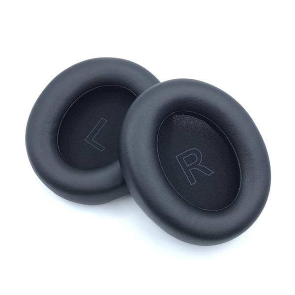 2x Öronkuddar Kuddar Öronsvampskydd för Anker-Soundcore Life Q30 Black