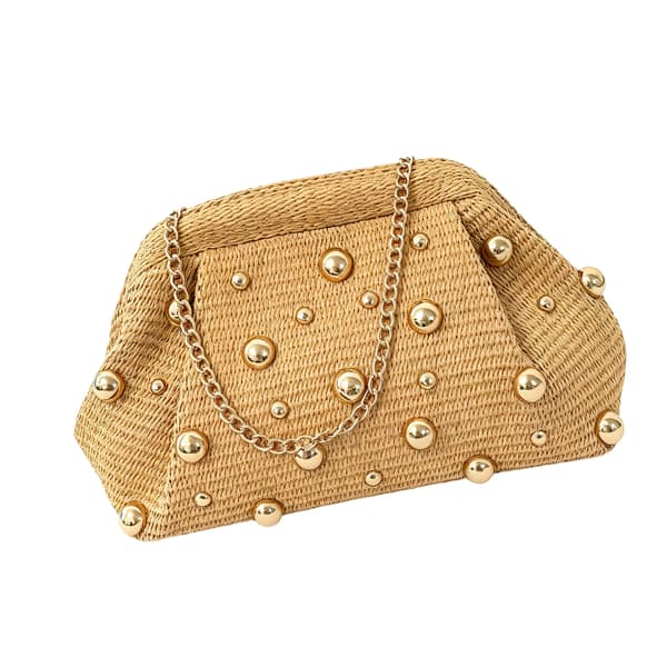 Stråkopplingar Handväskor Kvällshandväskor Sommar Strand Crossbody Väska för Kvinnor