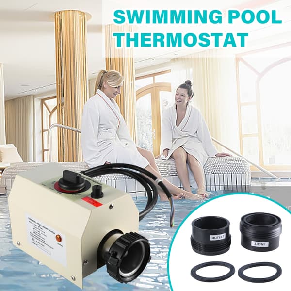 Poolvärmare Säkerhet Pool Värmesystem Poolvärmare