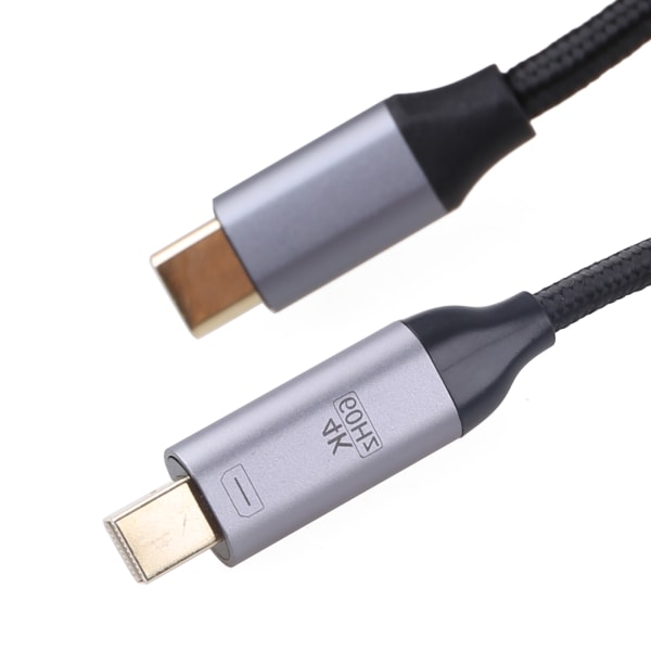 USB C till Displayport-kabel 4K@60Hz, USB Typ C till DP-adapterkabel 6 fot, USB C-enheter Anslut till HDTV-monitorprojektor null - 3