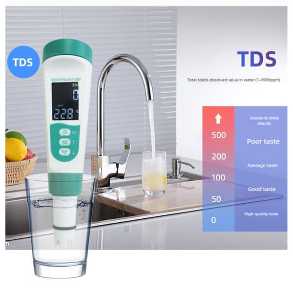 Bright Voice Allowed Water Inspector 5 Functions With Auto Calibration For Individual Lab