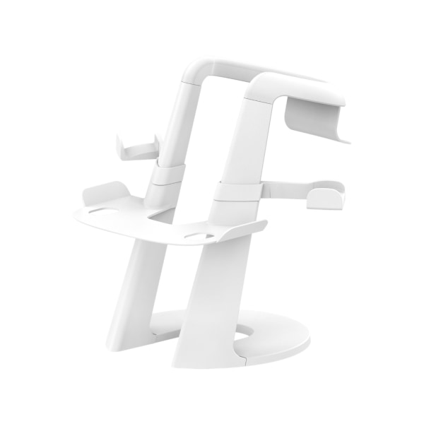 Stabil och säker VR Headest Stand Display & Controller Mount Station för PS VR 2/Pico 4 Headset och Controller Tillbehör
